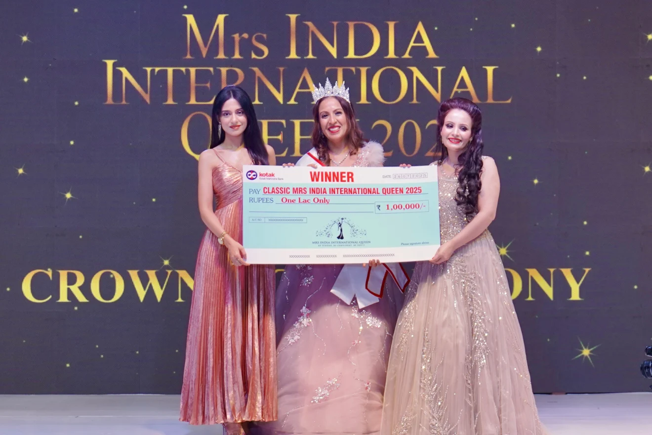 WINNING MOMENTS 2025 - Mrs India International Queen